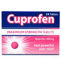 Cuprofen Ibuprofen Tablets Maximum Strength  24 